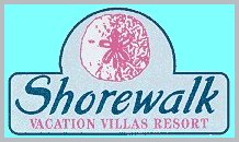 Rental condos at Shorewalk Resort in Bradenton Florida north of Sarasota Florida on the Gulf of Mexico